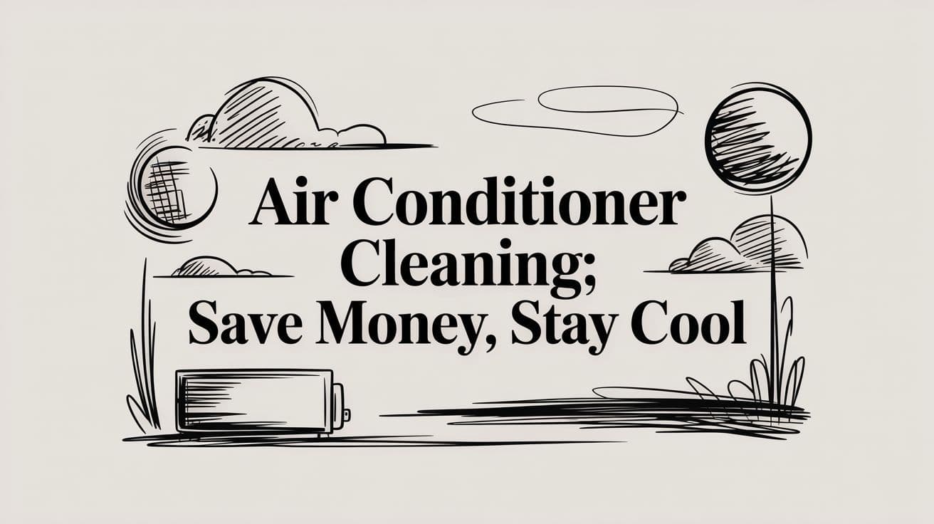 Air Conditioner Cleaning: Save Money, Stay Cool