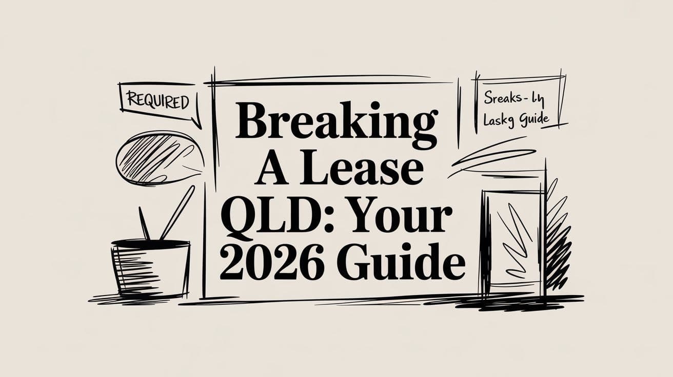 Breaking A Lease Qld: Your 2026 Guide
