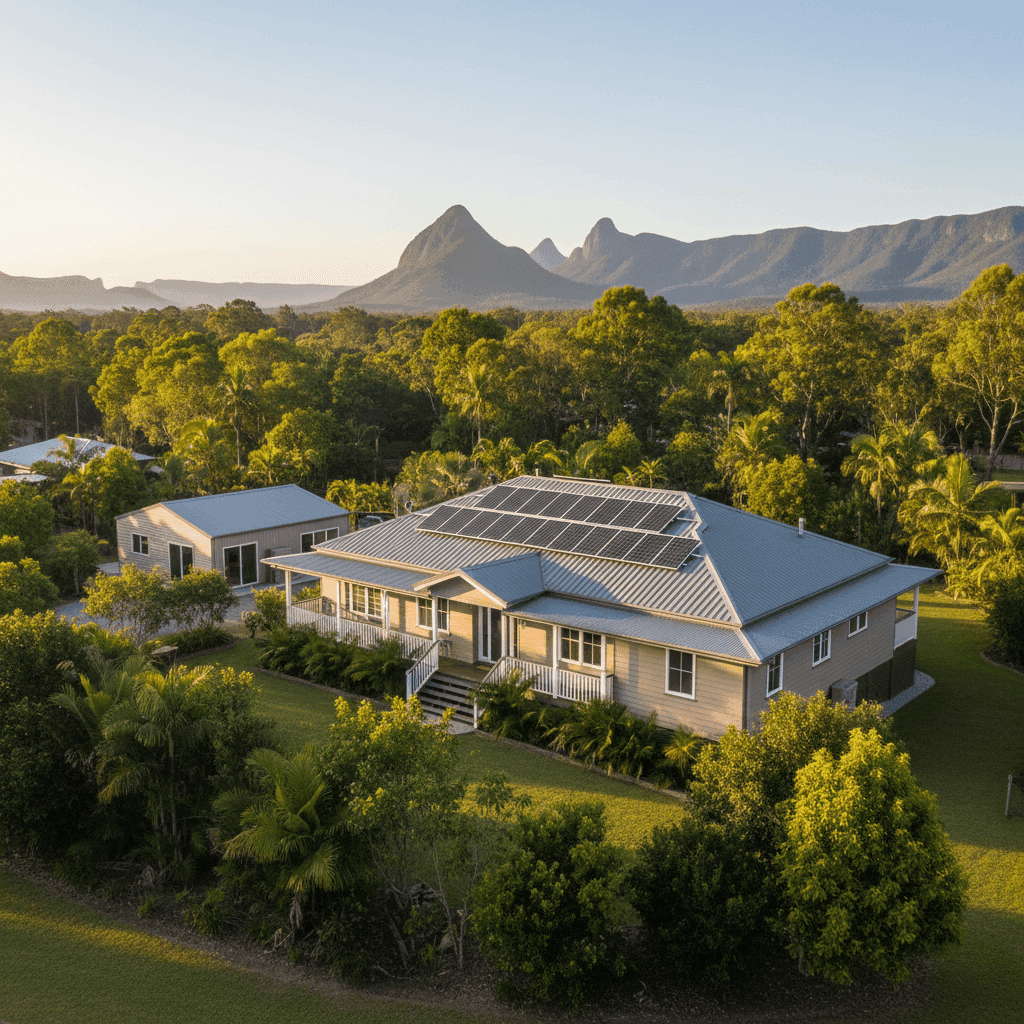 Home Insurance Cost for 4-Bedroom Free Standing Home in Glass House Mountains QLD 4518