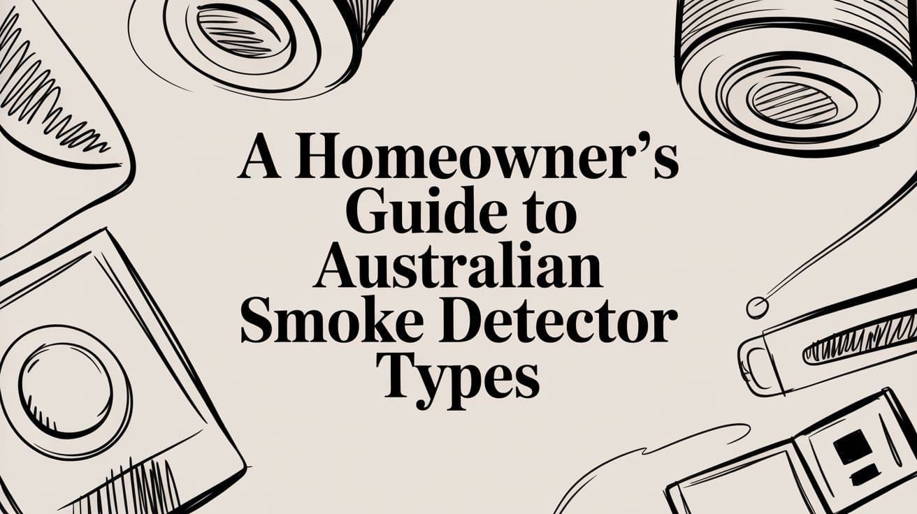 A Homeowner's Guide to Australian Smoke Detector Types