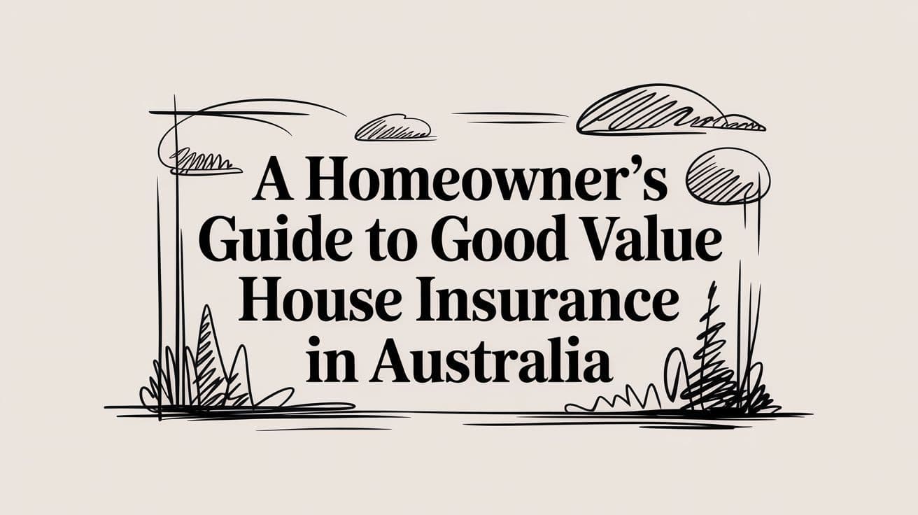A Homeowner’s Guide to Good Value House Insurance in Australia