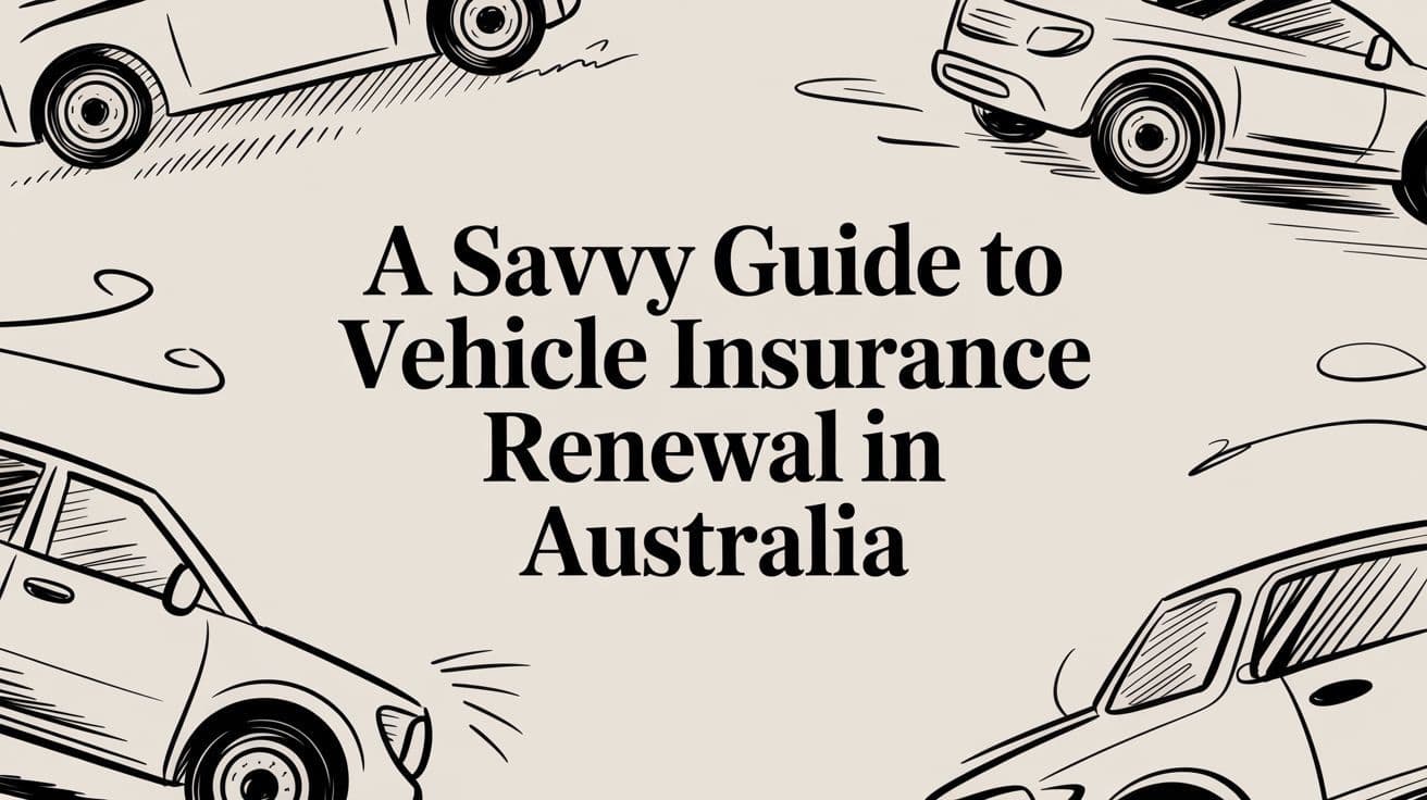A Savvy Guide to Vehicle Insurance Renewal in Australia