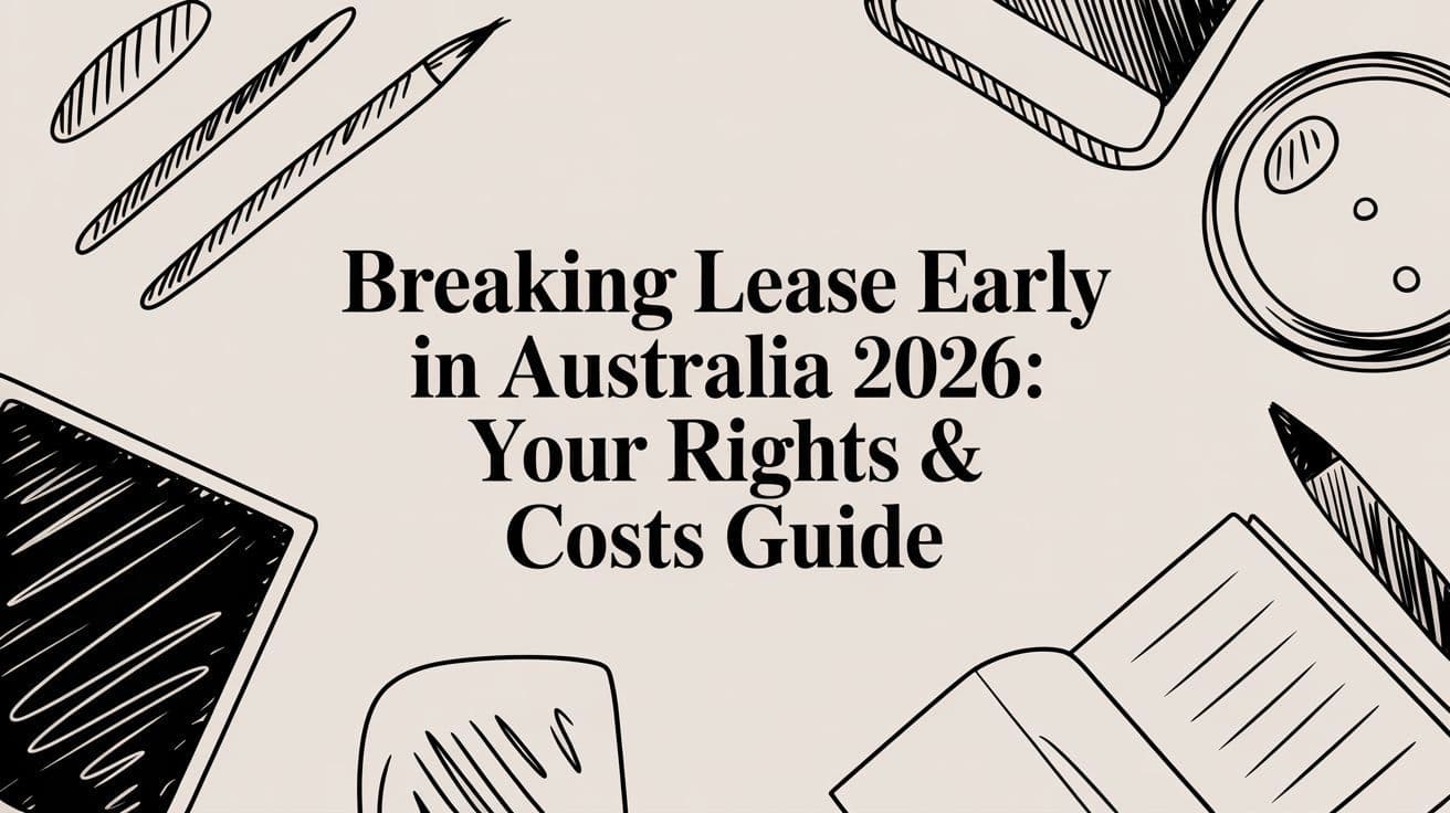 Breaking Lease Early in Australia 2026: Your Rights & Costs Guide