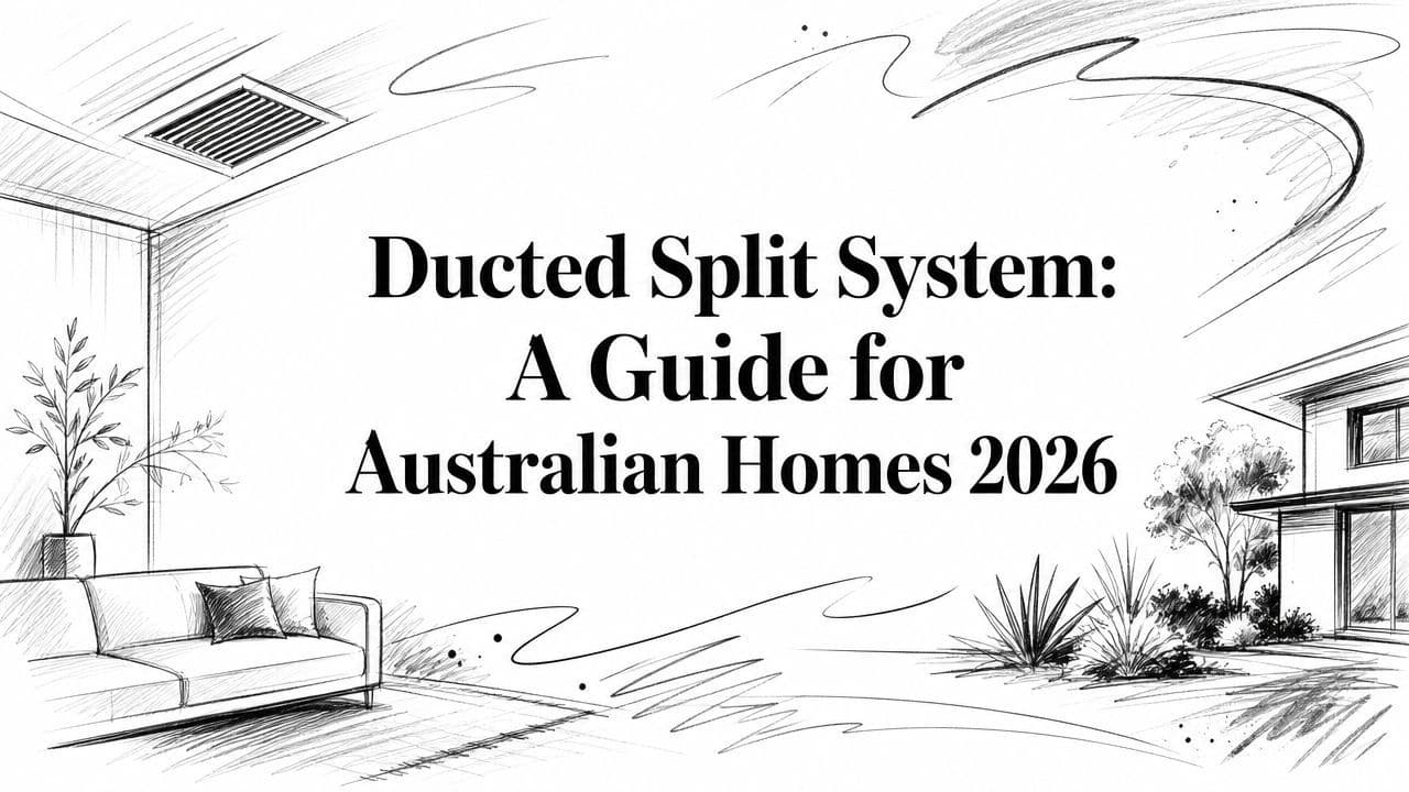 Ducted Split System: A Guide for Australian Homes 2026