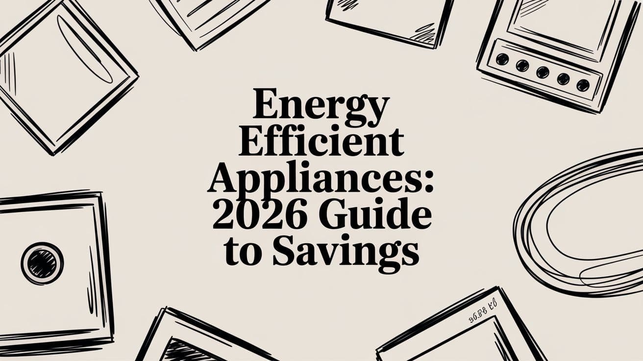 Energy Efficient Appliances: 2026 Guide to Savings