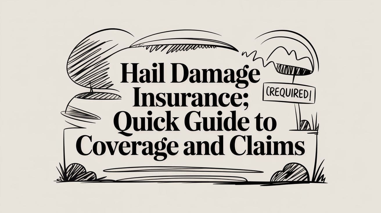 Hail Damage Insurance: Quick Guide to Coverage and Claims