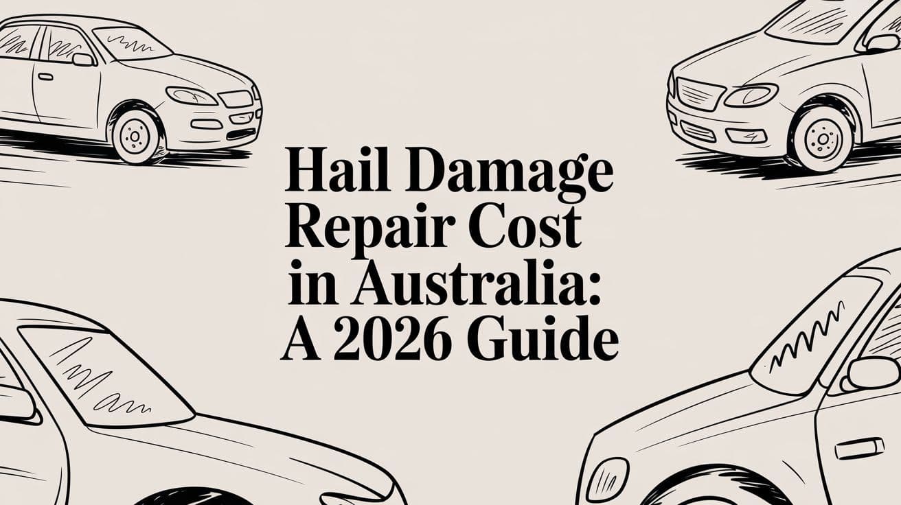 Hail Damage Repair Cost in Australia: A 2026 Guide