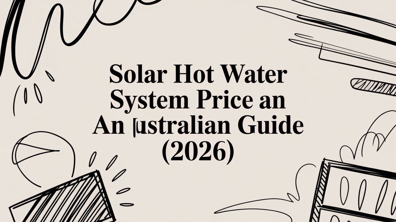 Solar Hot Water System Price An Australian Guide (2026)