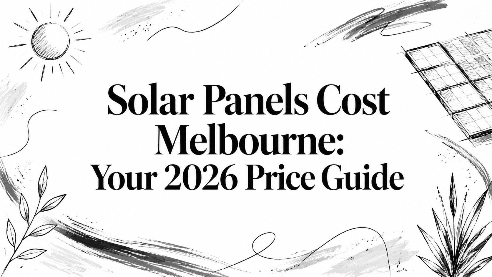 Solar Panels Cost Melbourne: Your 2026 Price Guide