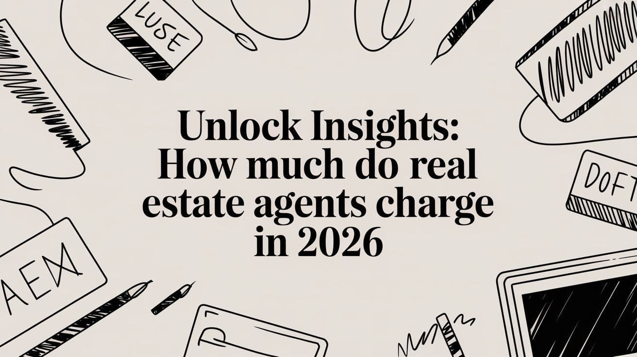 Unlock Insights: how much do real estate agents charge in 2026