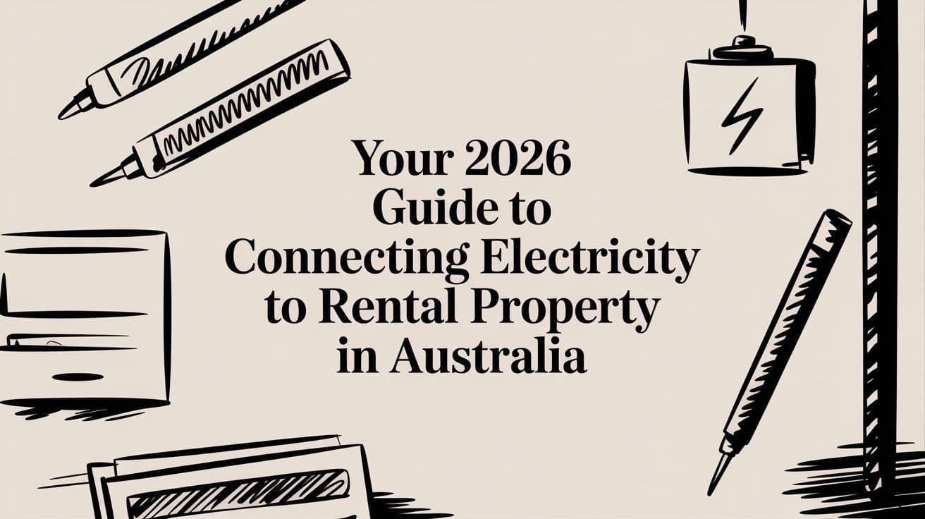 Your 2026 Guide to connecting electricity to rental property in Australia