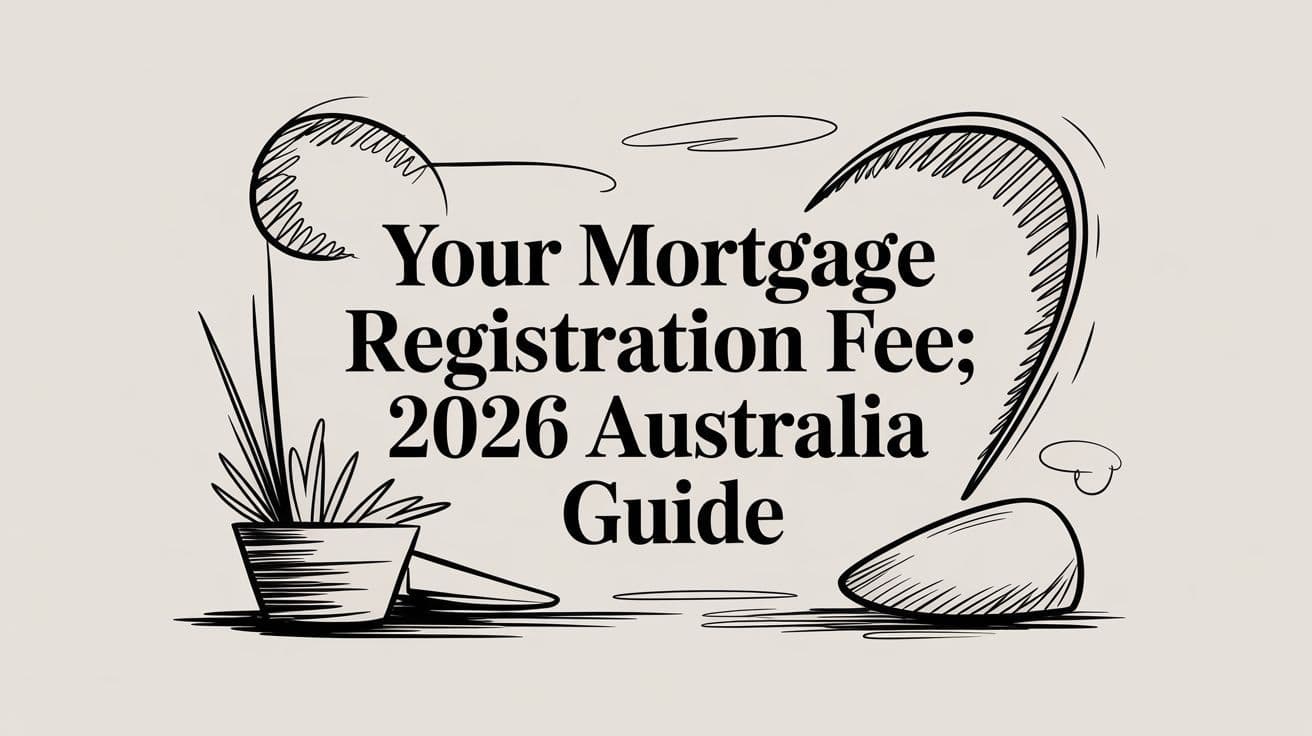 Your Mortgage Registration Fee: 2026 Australia Guide